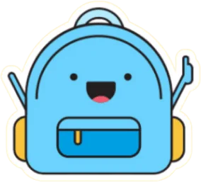 School bag icon representing Z-SIP for Schools platform