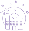School admin icon for Z-SIP service hour management platform